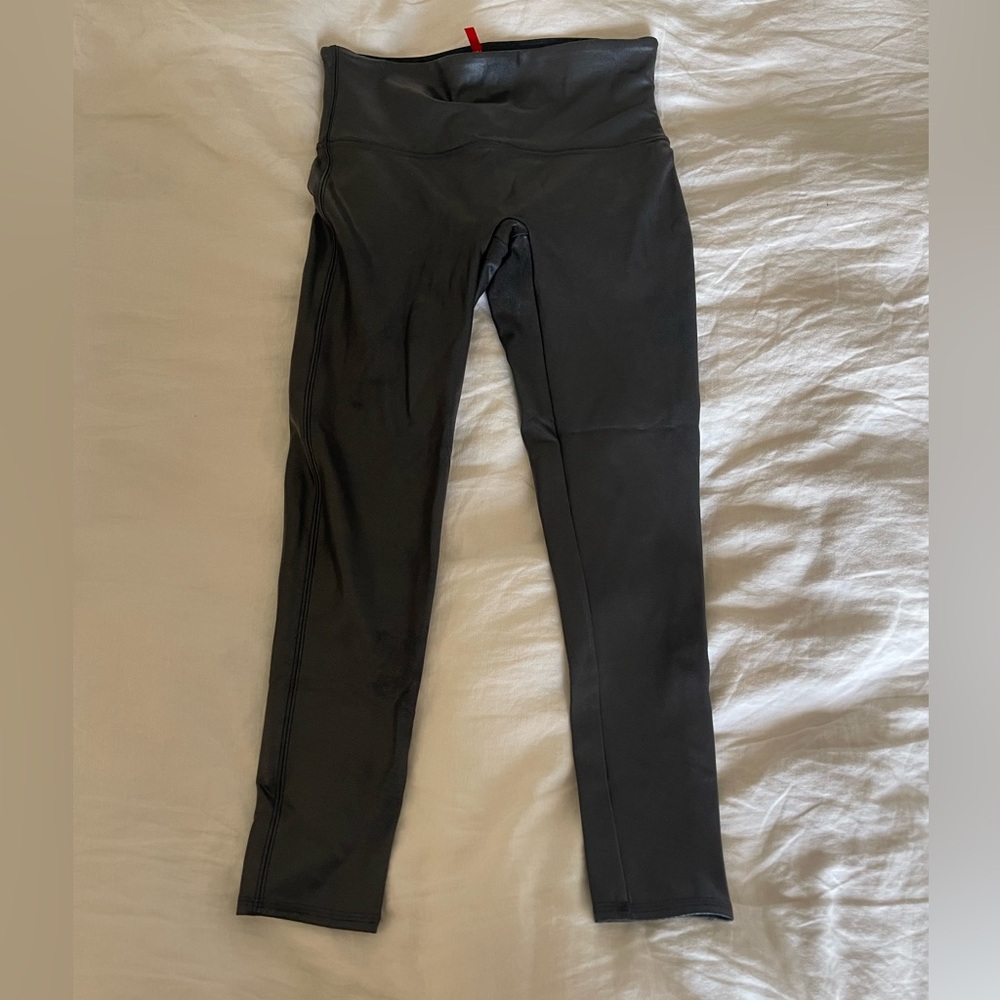 SPANX Faux Leather Leggings
